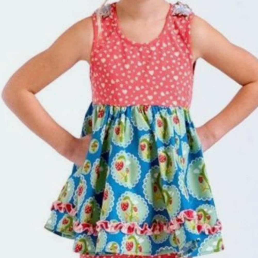 Matilda Jane It's A Wonderful Parade Strawberry Heart Top